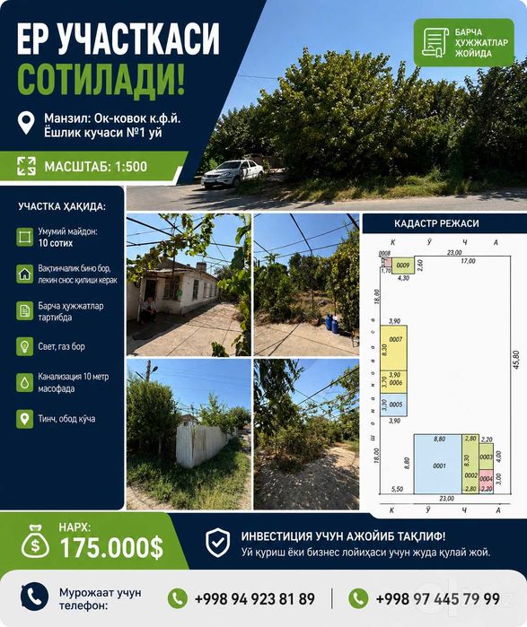 Продается земля 10 соток