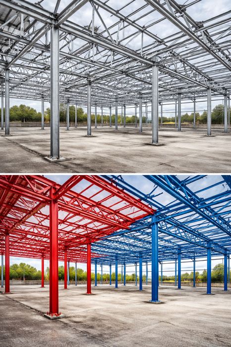 Покраска всех поверхностий!