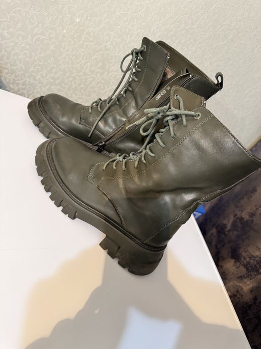 Зимняя обувь кожа