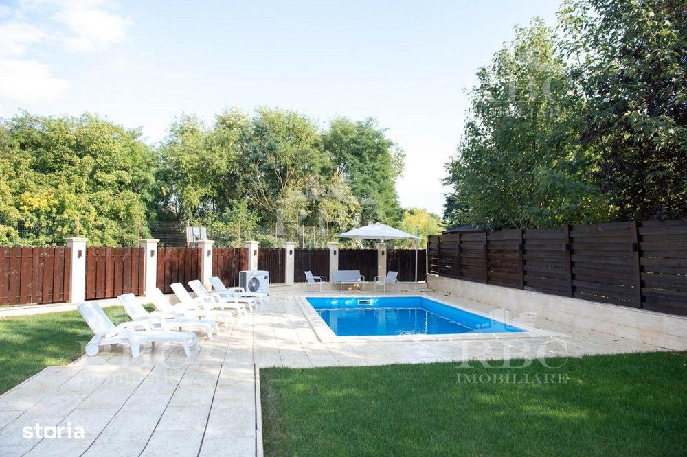 Casa ultrafinisata cu piscina in Borhanci zona Romul Ladea
