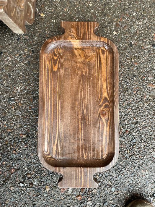 Посуда из дерево