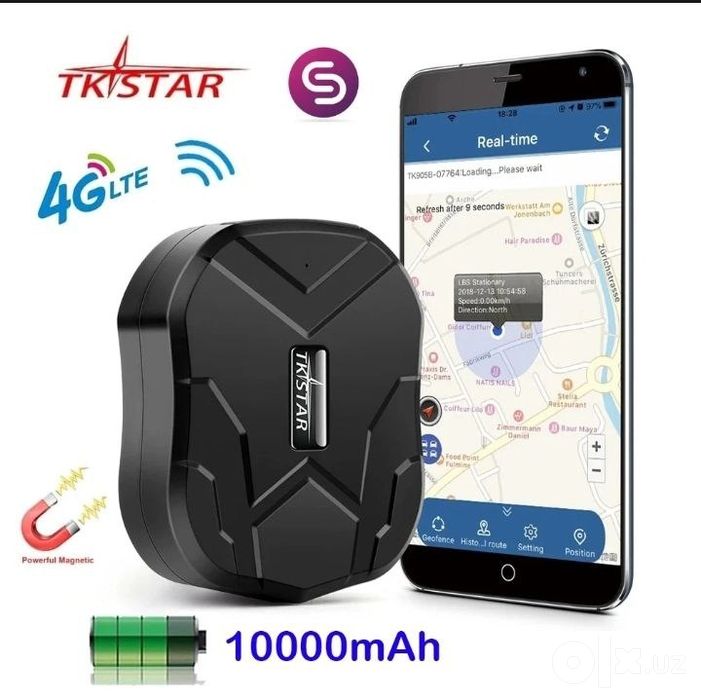 Беспроводной gps трекер Tkstar