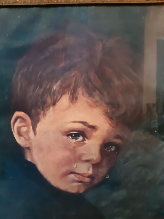 Tablou(print) vintage al pictorului Giovanni Bragolin