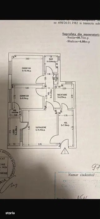 Apartament 3 camere Km 4-5