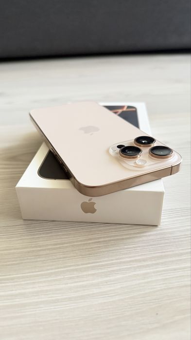 iPhone 16 Pro Max Desert Titanium Full Box 256GB