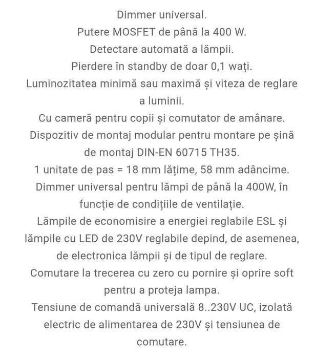 Dimmer universal Eltako