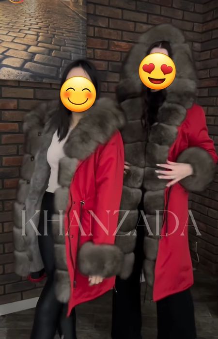Парка люксовая,Мех писец,внутри бобер стриженный