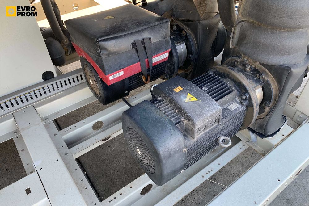 Chiller răcit cu aer LIEBERT FL4039 – 396 kW | chiller 400 kw pret | Freecooling | Modul hidraulic | Second hand