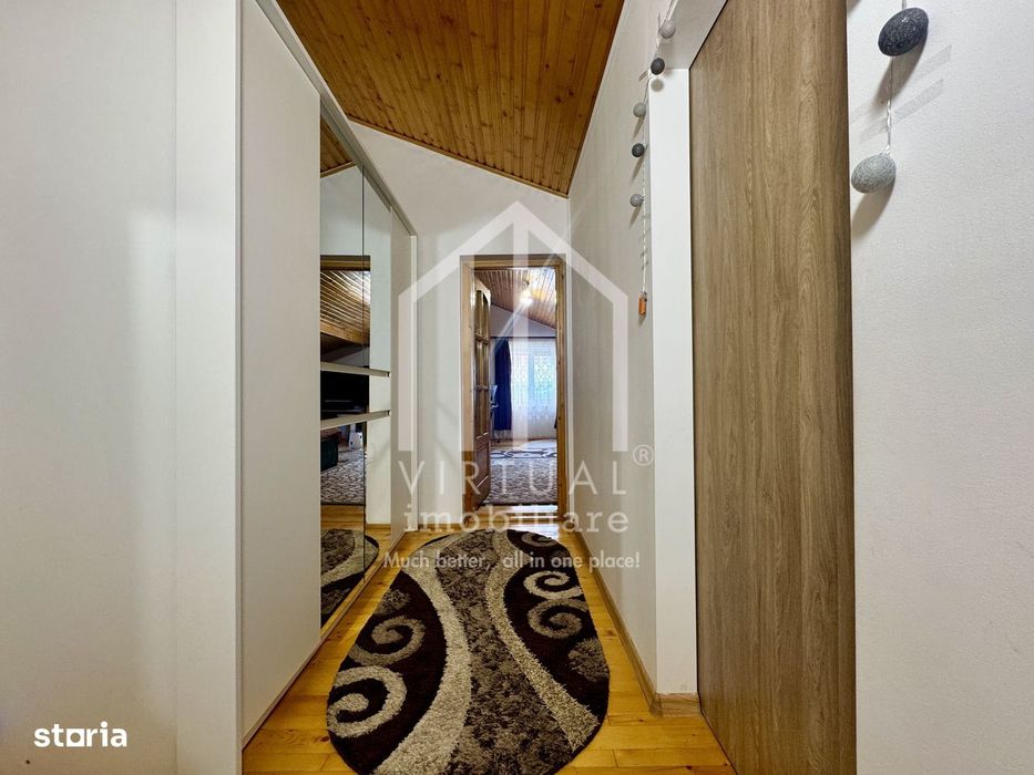 Apartament la casa, 3 camere, 77mp utili + pod (35mp) - Central