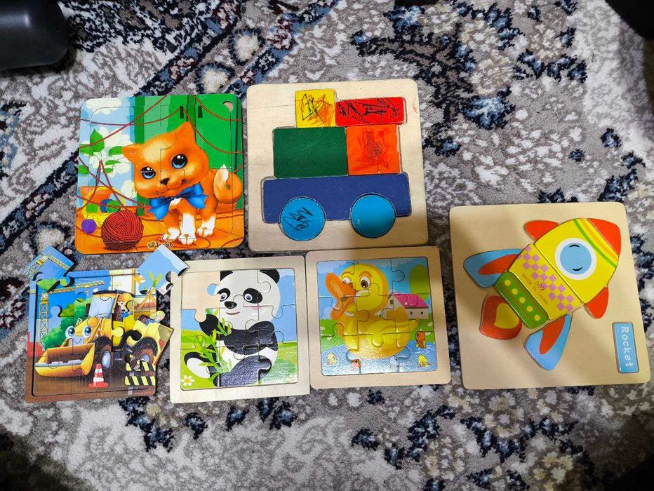 Детские пазлы в хорошем состоянии
