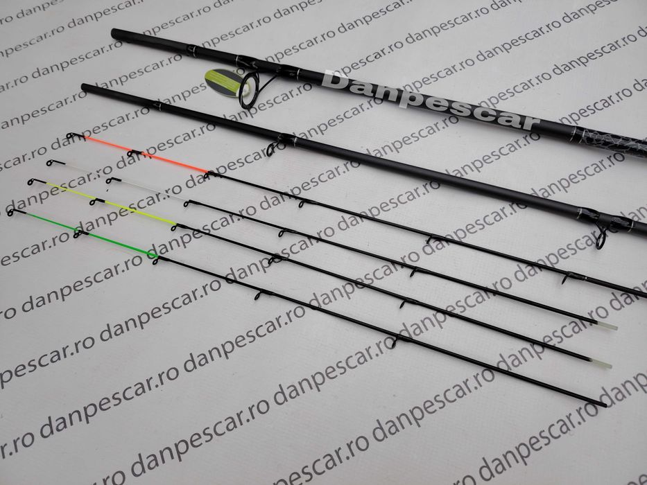 SET Feeder LANSETA TFD1 3,9m 60-200gr 4Varfuri + MULINETA PROFL LA5000