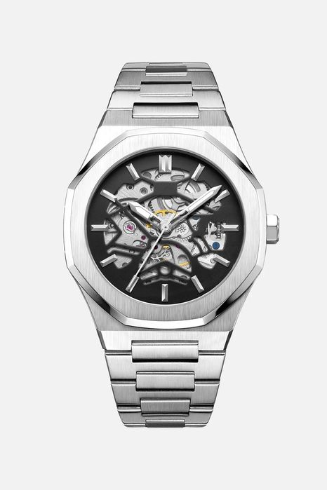 Loro Peveriente Automatic - Silver Watch Сребърен Часовник на Лото Пер