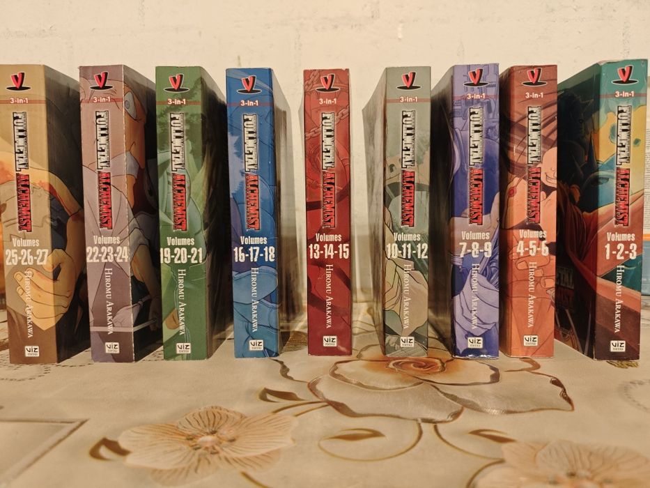 Set complet - Full Metal Alchemist 3 in 1