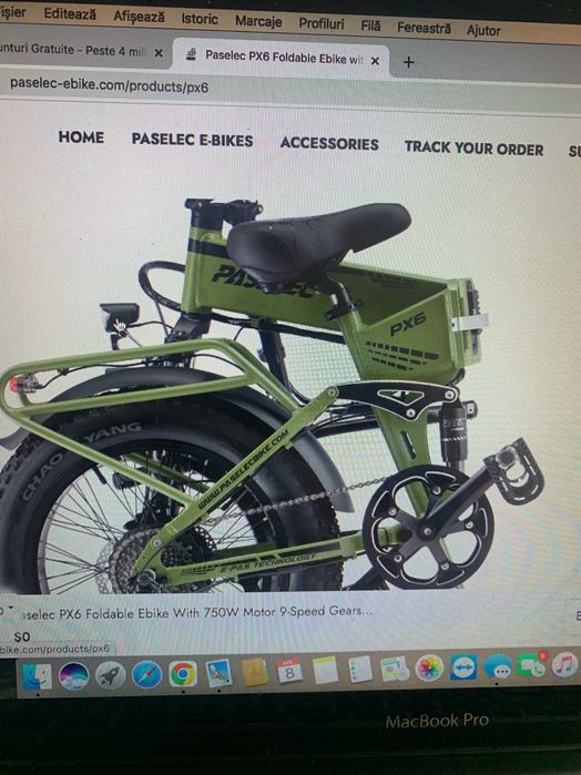 Vand bicicleta electrica pliabila