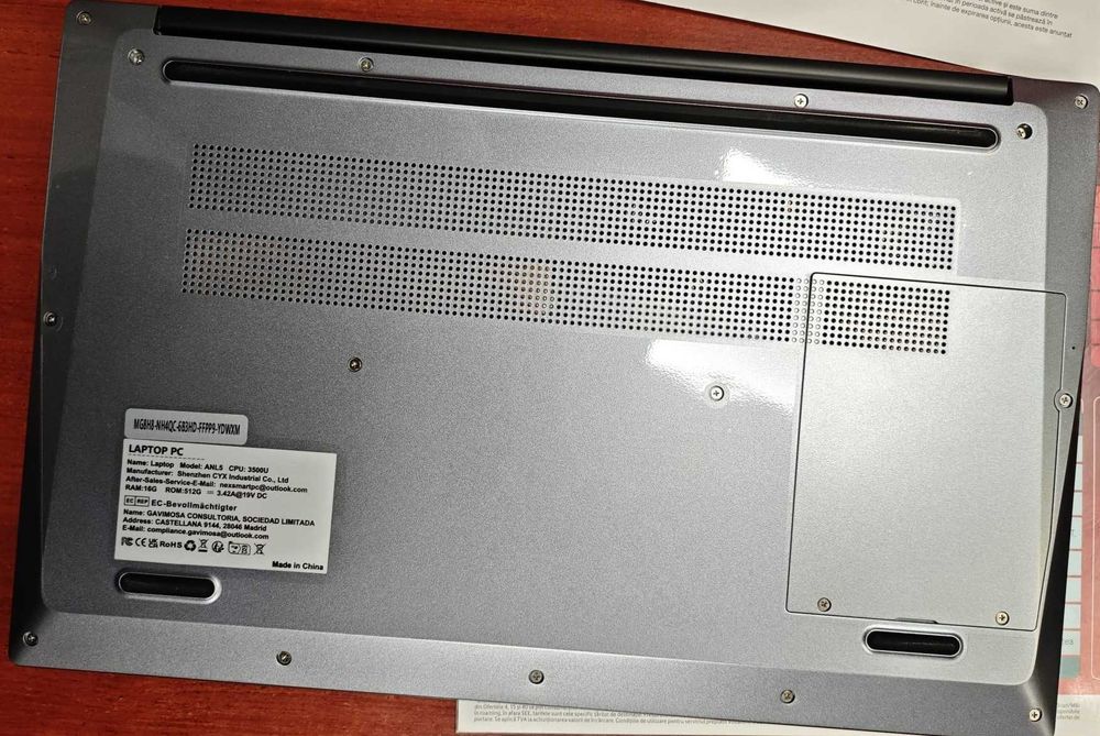 Laptop DREAMFYRE 16.1