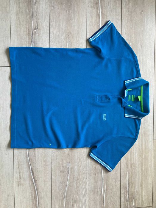 Hugo Boss Green Paddy Modern Fit мъжка поло тениска размер L