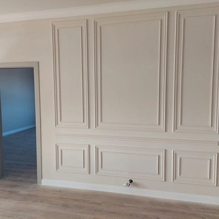 Евро ремонт делаем. Левкас обои ламинат