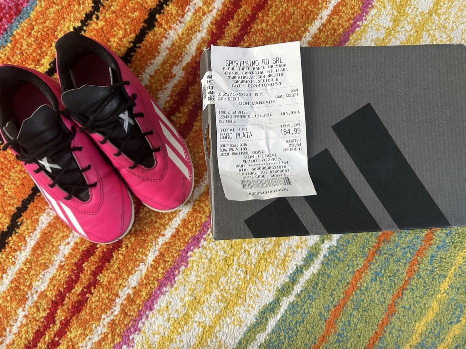 Ghete fotbal Adidas Speedportal m 30