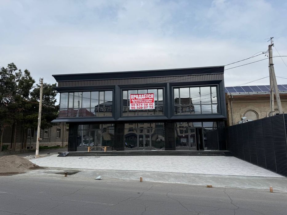 Нежилое здание вдоль дороги 670 кв.м Ибн Сино Бек Осие