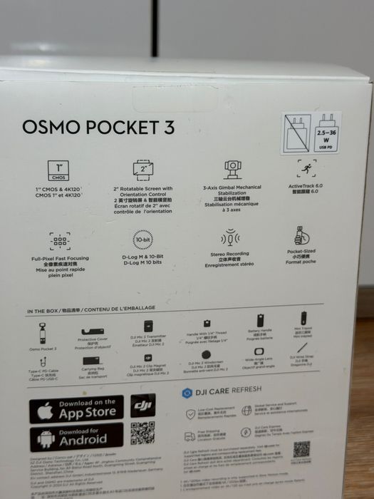 DJi Osmo Pocket 3 Creator Combo / NOU