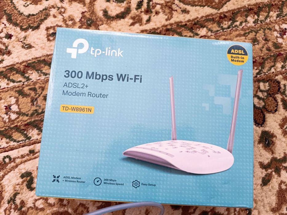 Роутер Tp-link ADSL 2+ 300Mbpc