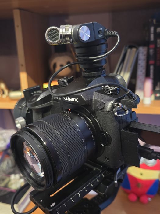 Kit filmare-Panasonic GH5+Panasonic 12-60+stabilizat SC2+microfon+card