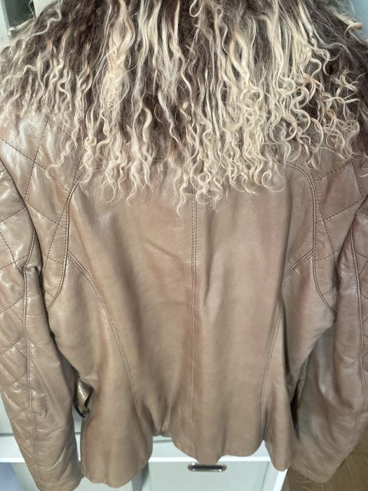 Кожаная куртка натуральная