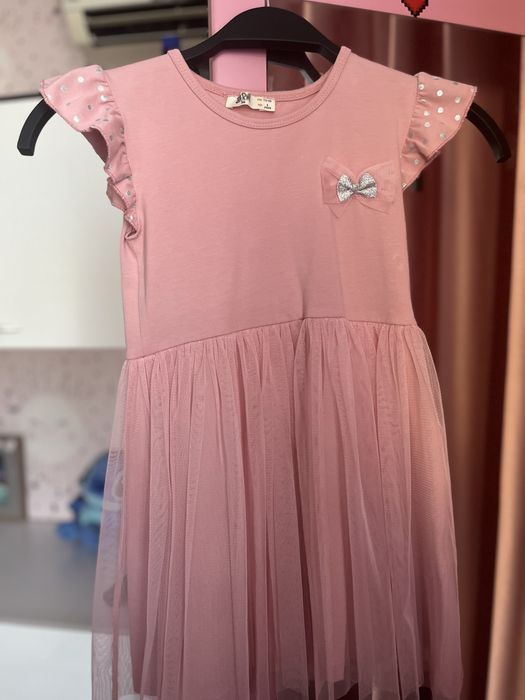 Детска рокля и яке р. 110