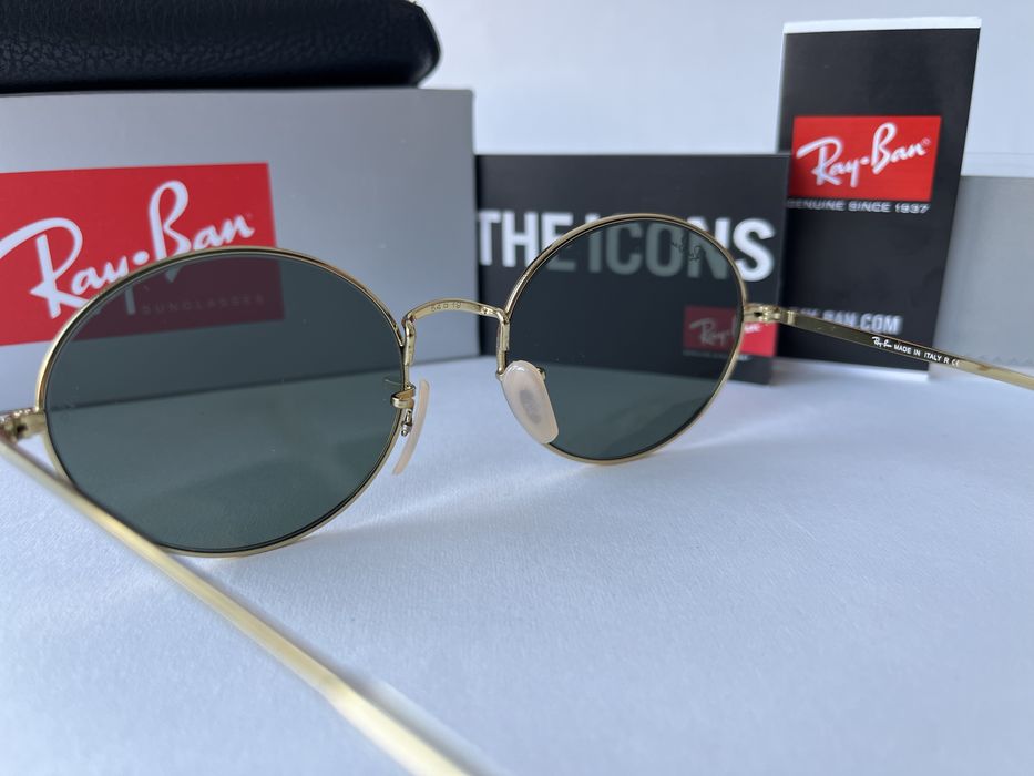 Ochelari de soare RAY BAN 1970 Oval Noi