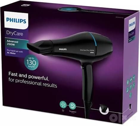 Фен Philips DryCare Pro BHD272, 2100 Вт
