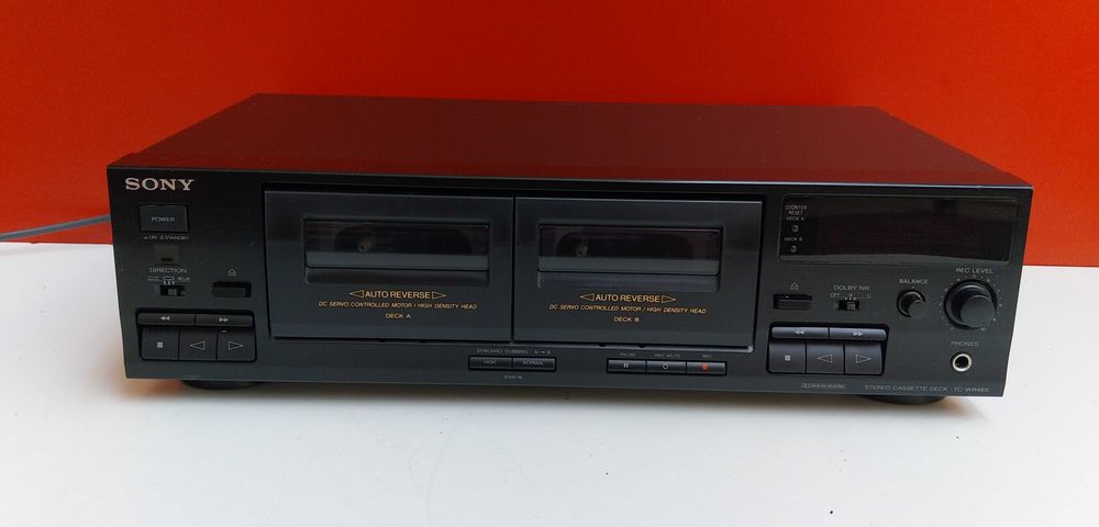 НАЙ ДОБРАТА ОФЕРТА Дек Sony TC-WR465  двукасетен