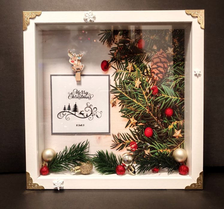 3D Коледни рамки с място за снимка