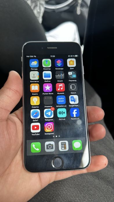 iPhone S 6 hamma joyi ishlidi momosi yo