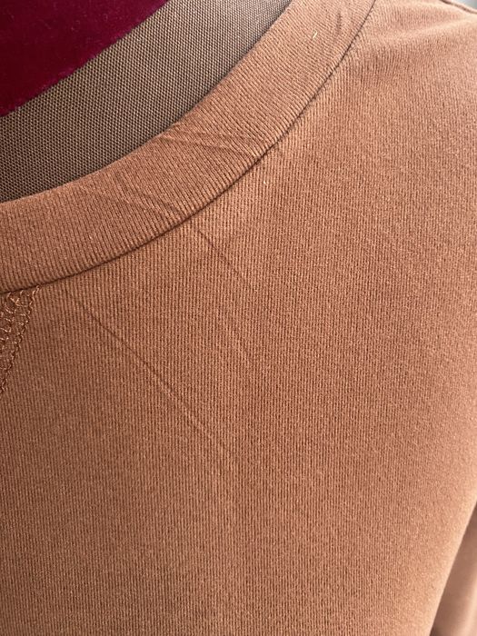 Bluza dama catifea material foarte fin culoare caramiziu