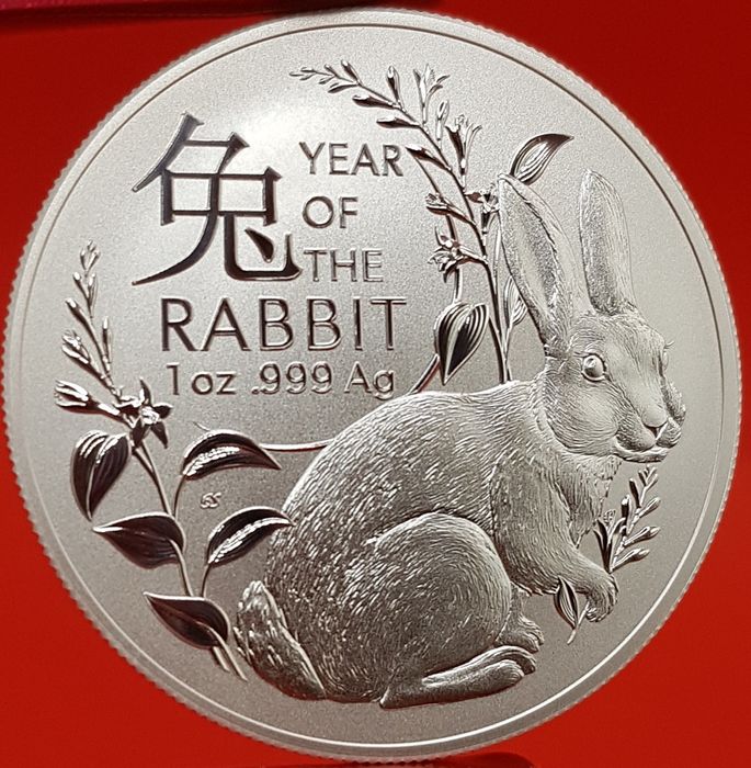 Australia RAM Lunar, China Mint monede lingou argint 999