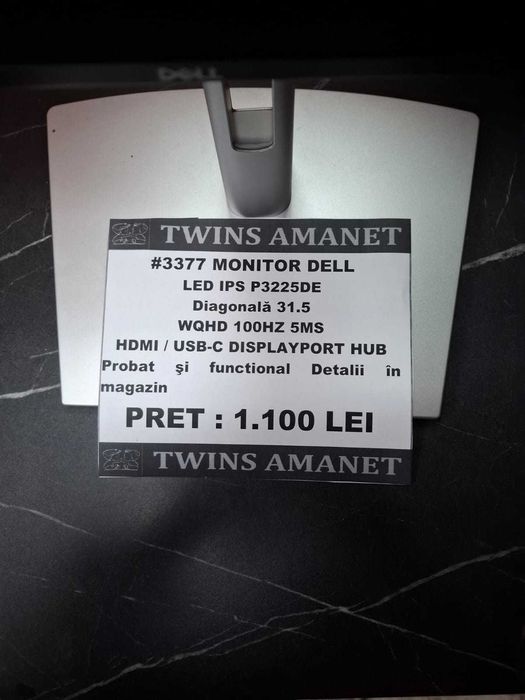 Monitor DELL IPS 100hz