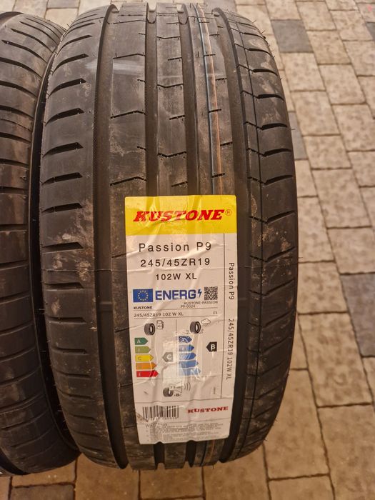 Anvelope noi vara Kustone 245/45/19 cu 275/40/19 dot 2024