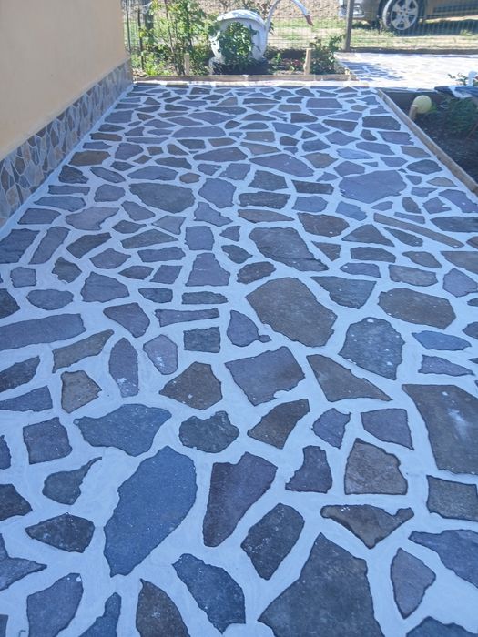 Lucrări Pavaje piatra naturala decorativa