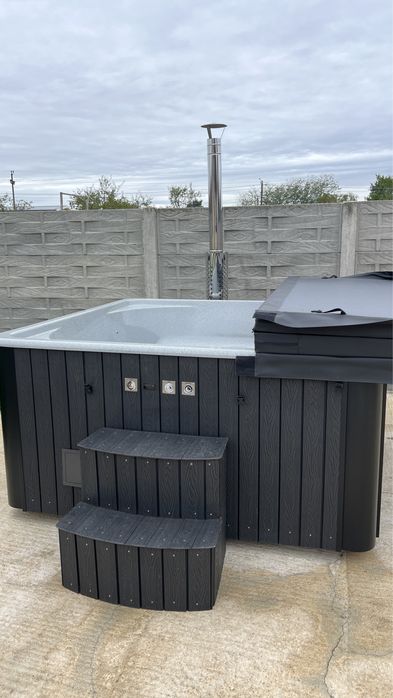 Jacuzzi din fibra de sticla patrat 10 persoane