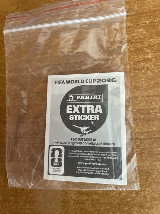 Vinicius Jr. Silver Extra Sticker (Сребърен Екстра Стикер на Винисиус Жуниор) - FIFA World Cup 2026.