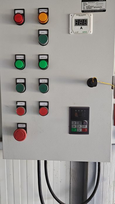 Tablou comanda, 400v, starter magnetic, 7.5kw, 1.5kw, releu termic,