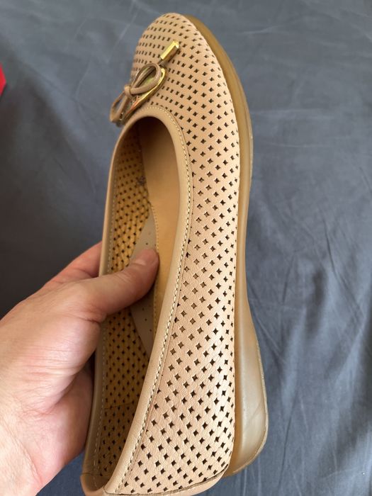 Balerini din piele naturala!