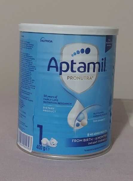 Адаптирано мляко за кърмачета Aptamil. Хидратиращо мляко за тяло