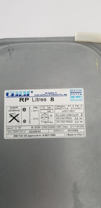 Vas expansiune Centrala termica Ferroli Domi Compact /Easy Compact 8 L