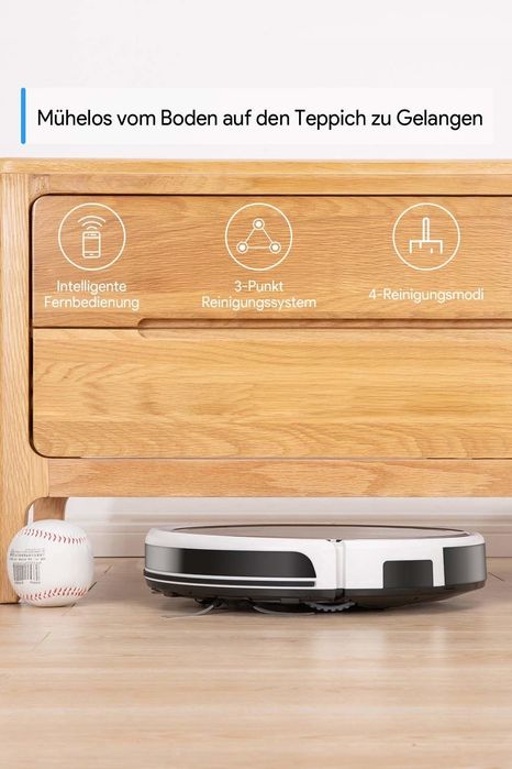 Робот прахосмукачка Bagotte BL509  за сухо и мокро почистване