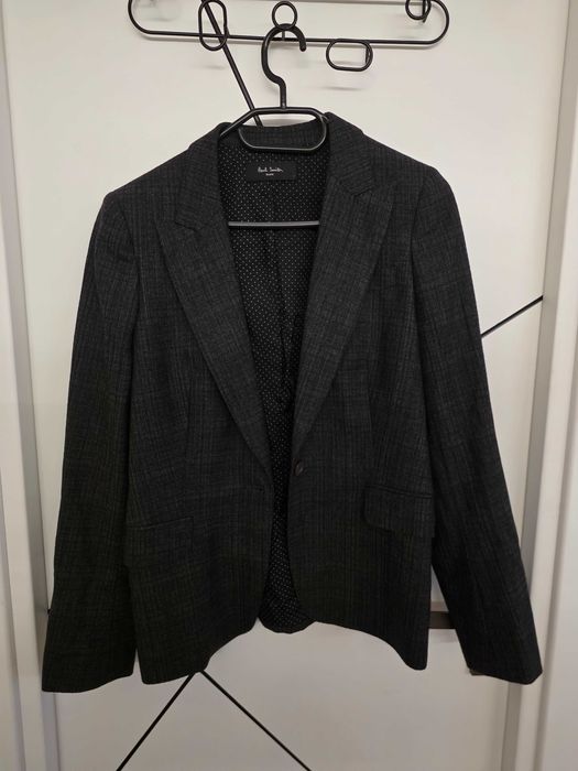 Sacou damă Paul Smith Black Label gri – lână & viscoză