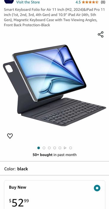 Калъф клавиатура за таблет, нов, нова цена 90 лв.