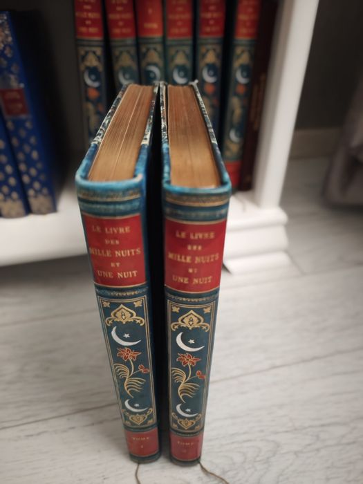 Set complet, o mie și una de nopți, 8 volume, Mardrus, 1904, LUX