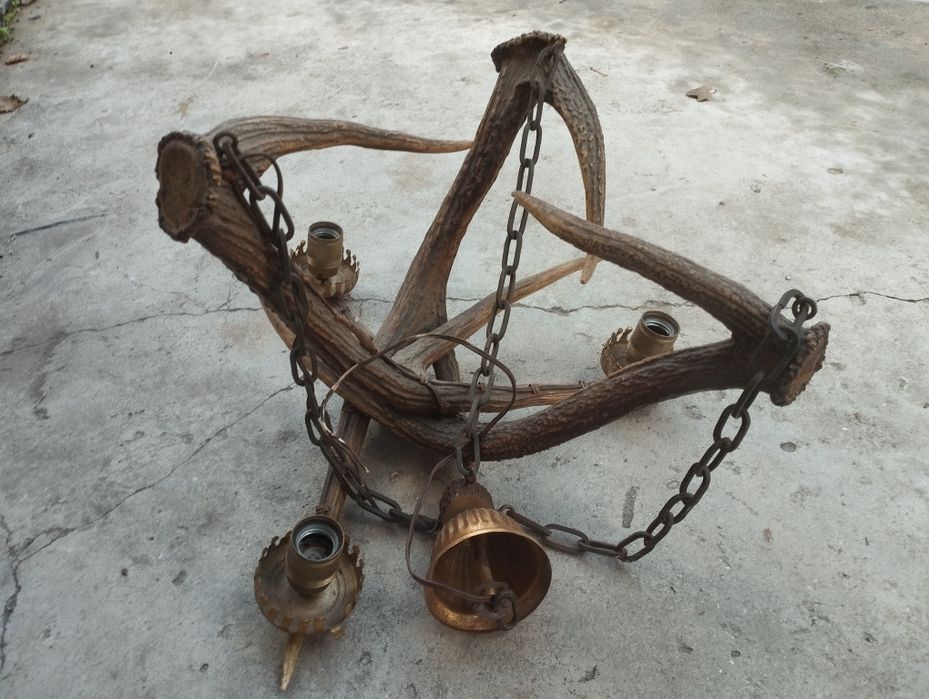 Стар полилей от 3 еленови рога