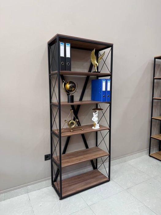 Стеллаж Книжный полка Stellaj Kitob Javon Loft Лофт Стеллажи